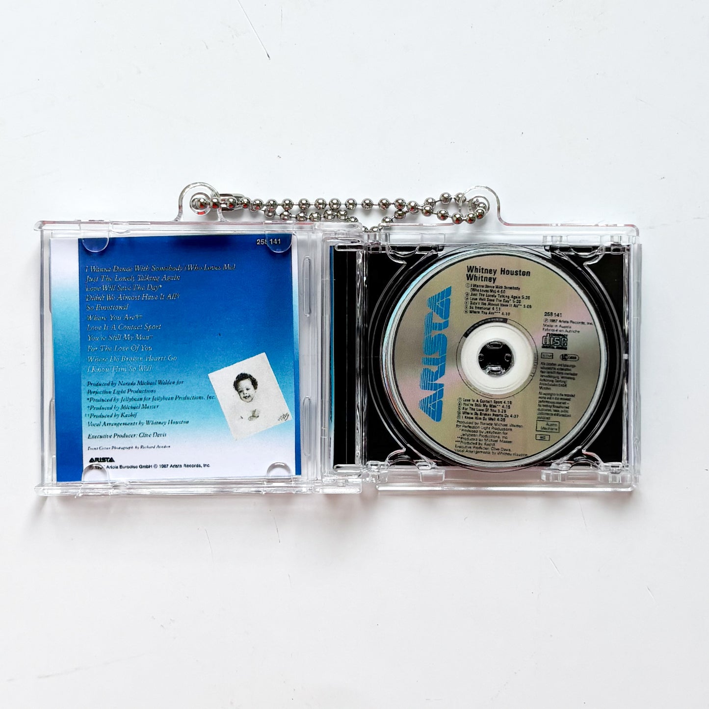 NFC FAN MADE KEYCHAIN - Whitney Houston