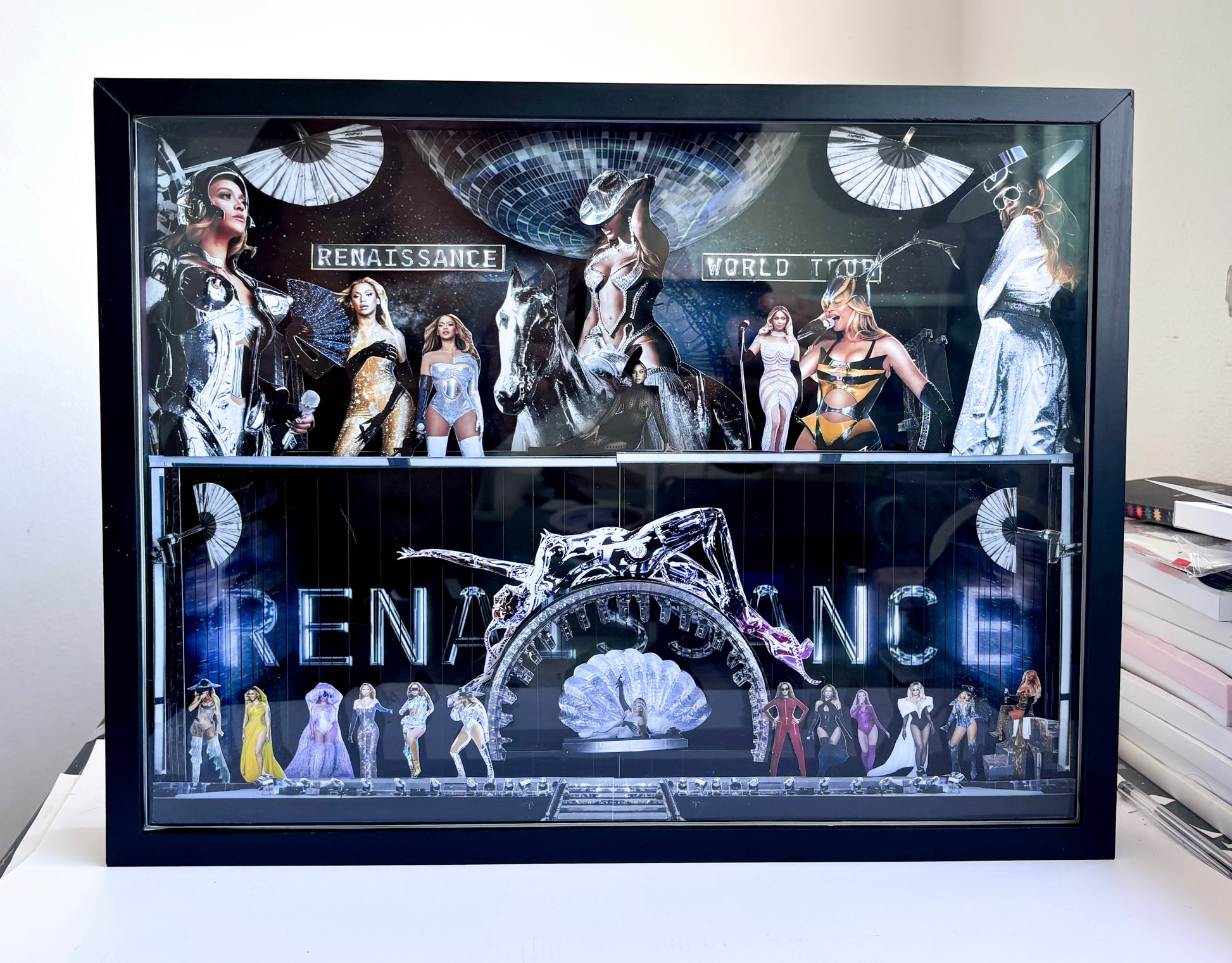 COLLAGE FRAME BEYONCÉ RENAISSANCE – HS STUDIO