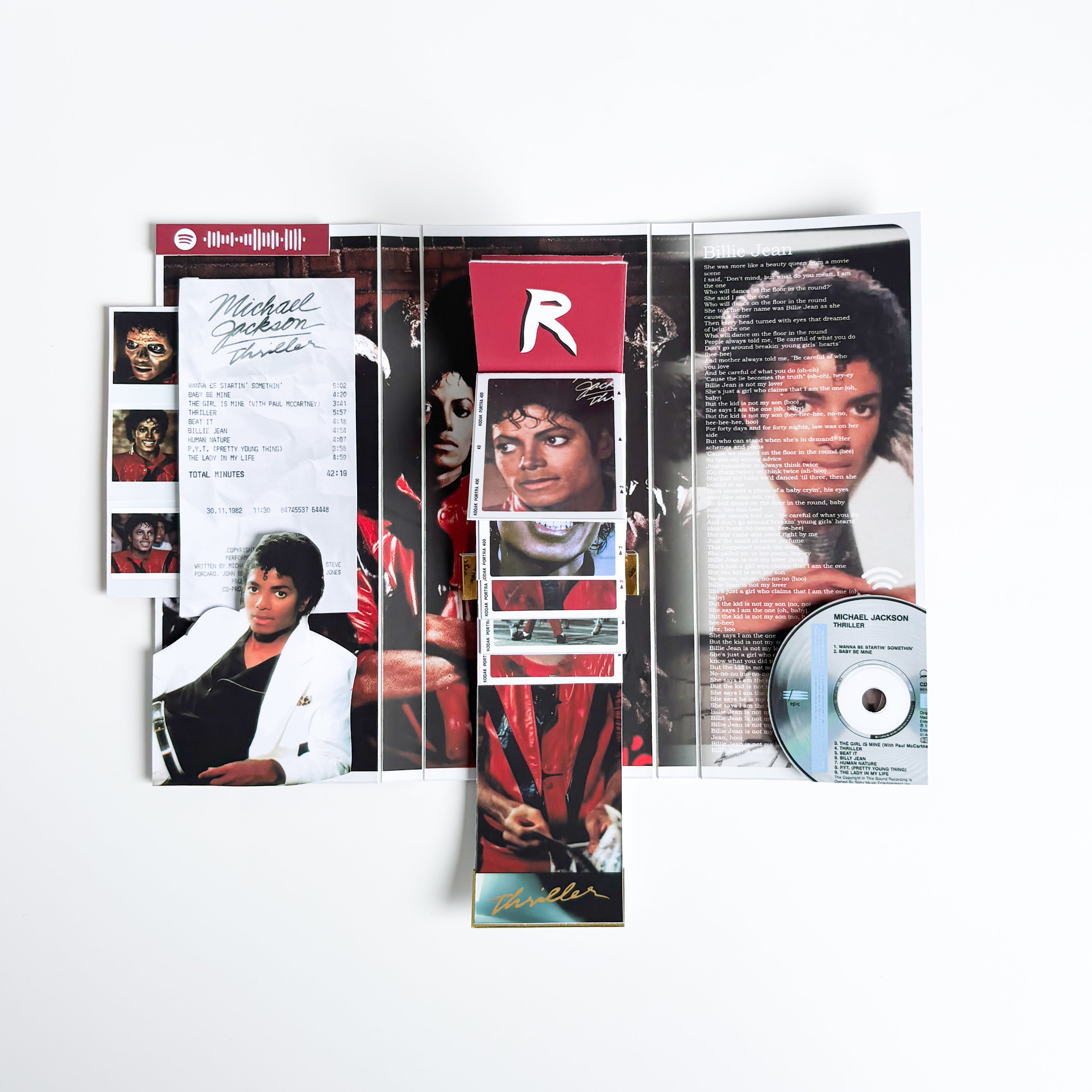 FLIP BOOK - MICHAEL JACKSON – HS STUDIO
