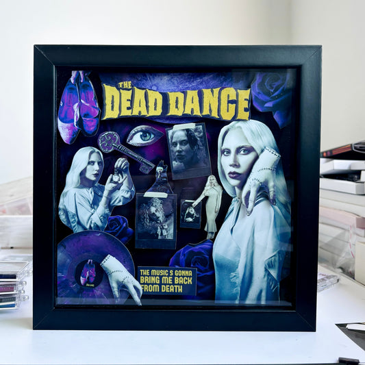 QUADRO 3D 20x20cm - LADY GAGA DEAD DANCE