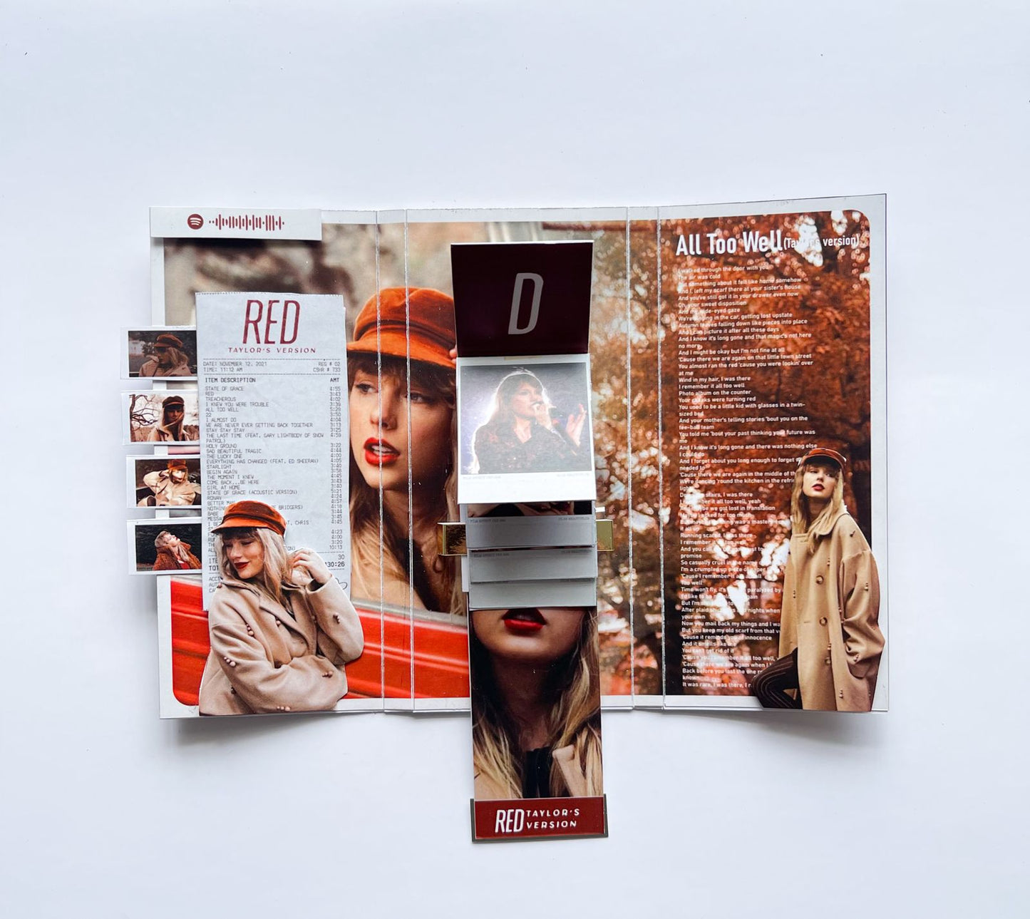 KIT MERCH TAYLOR SWIFT ALL ALBUMS - FAN MADE + 1 free 3D polaroid