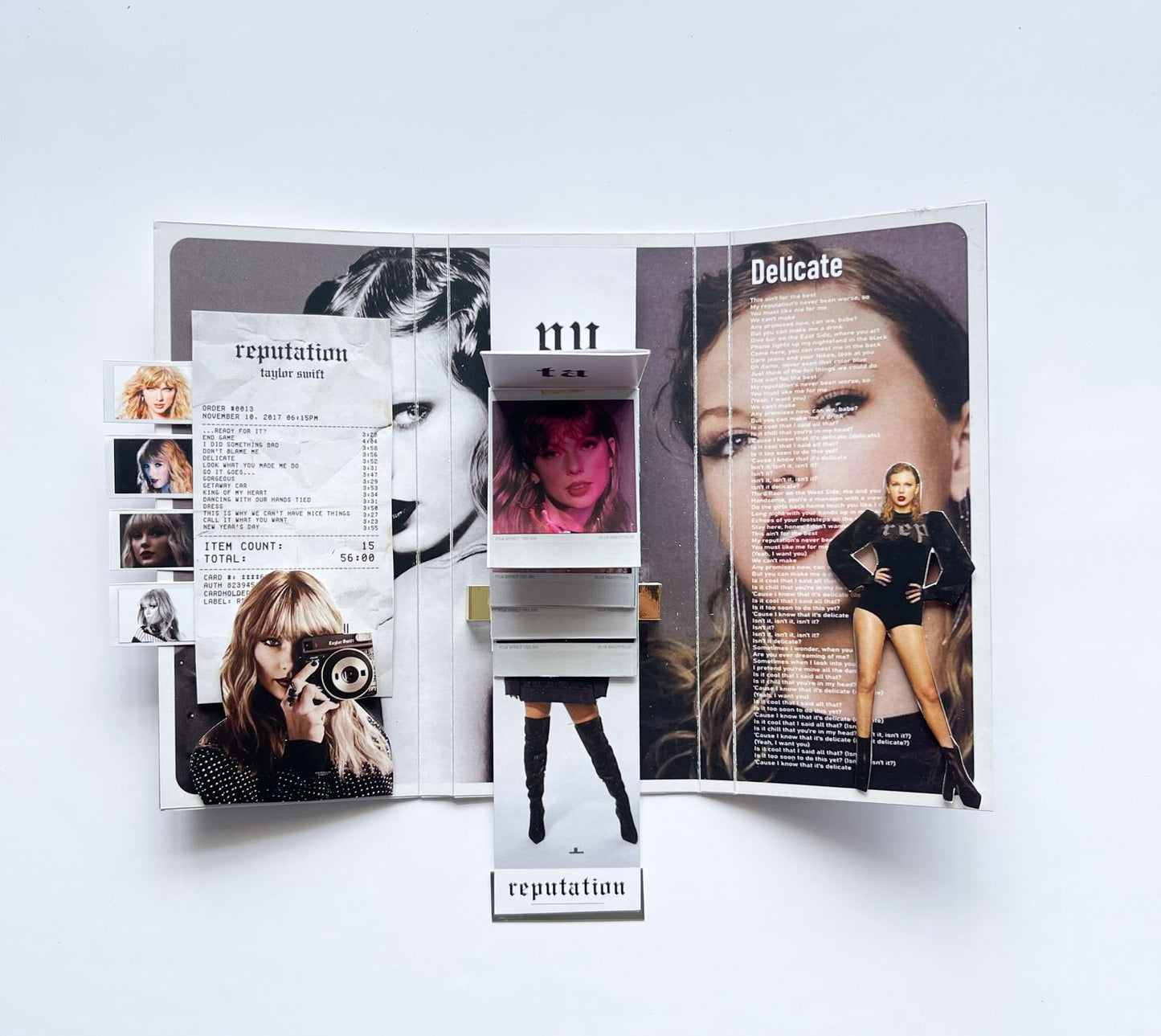 KIT MERCH TAYLOR SWIFT ALL ALBUMS - FAN MADE + 1 free 3D polaroid