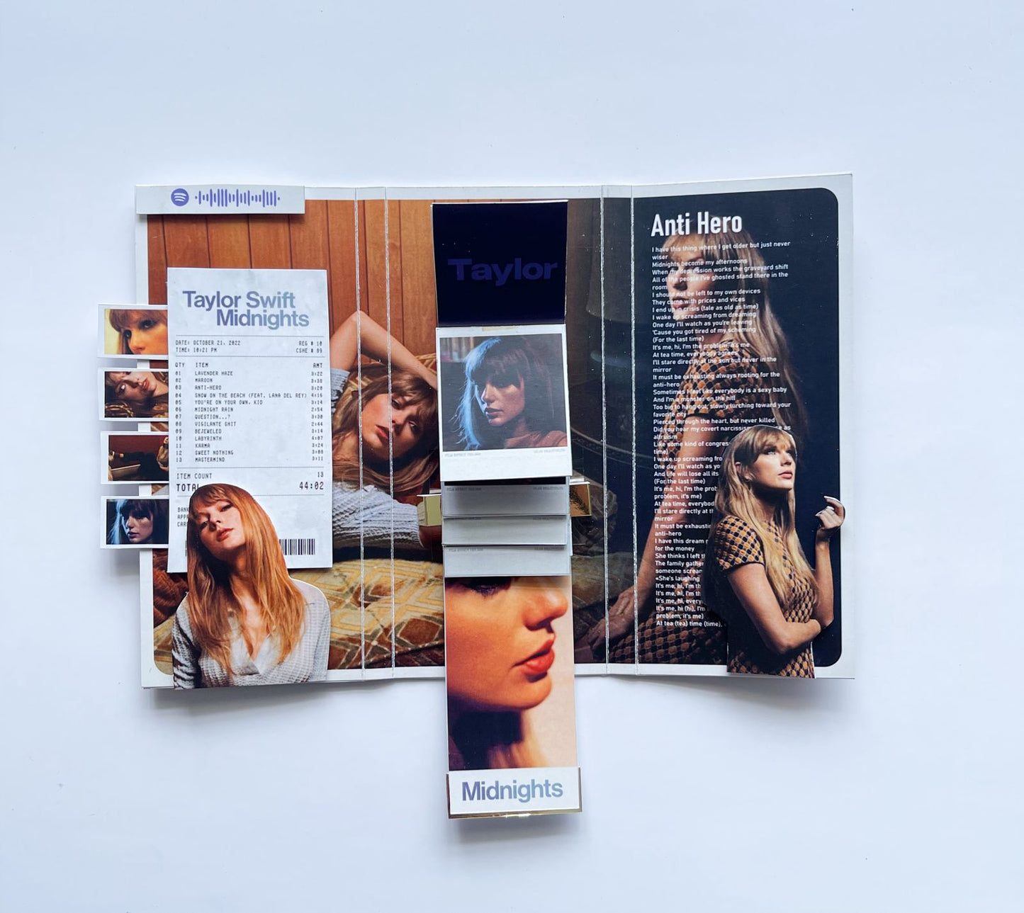 KIT MERCH TAYLOR SWIFT ALL ALBUMS - FAN MADE + 1 free 3D polaroid